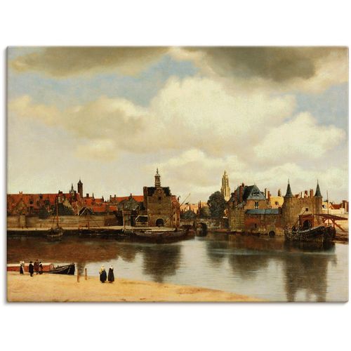 4055327686709 - Wandbild ARTLAND Ansicht der Stadt Delft Um 1660 Bilder Gr B H 40 cm x 30 cm Leinwandbild Niederlande 1 St braun Bild Poster Bilder als Leinwandbild Wandaufkleber oder in versch Größen 4055327686709 - Wandbild ARTLAND Ansicht der Stadt Delft Um 1660 Bilder Gr B H 40 cm x 30 cm Leinwandbild Niederlande 1 St braun Bild Poster Bilder als Leinwandbild Wandaufkleber oder in versch Größen