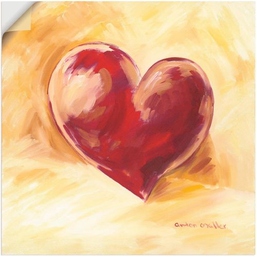 4057738199274 - Wandbild ARTLAND Bordeauxrotes Herz Bilder Gr B H 40 cm x 40 cm Wandaufkleber - Vinyl Herzen 1 St rot Bild Leinwandbild Kunstdrucke Bilder als Alubild Leinwandbild Wandaufkleber oder Poster in versch Größen 4057738199274 - Wandbild ARTLAND Bordeauxrotes Herz Bilder Gr B H 40 cm x 40 cm Wandaufkleber - Vinyl Herzen 1 St rot Bild Leinwandbild Kunstdrucke Bilder als Alubild Leinwandbild Wandaufkleber oder Poster in versch Größen
