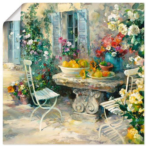 4057738432982 - Wandbild ARTLAND Idyllischer Garten Bilder Gr B H 70 cm x 70 cm Poster Garten quadratisch 1 St beige (naturfarben) Bild Leinwandbild Kunstdrucke Bilder als Leinwandbild Wandaufkleber oder Poster in versch Größen 4057738432982 - Wandbild ARTLAND Idyllischer Garten Bilder Gr B H 70 cm x 70 cm Poster Garten quadratisch 1 St beige (naturfarben) Bild Leinwandbild Kunstdrucke Bilder als Leinwandbild Wandaufkleber oder Poster in versch Größen