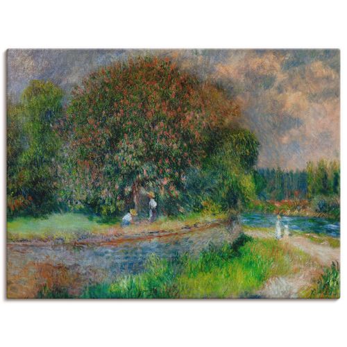 4055327906661 - Wandbild ARTLAND Blühender Kastanienbaum Bilder Gr B H 60 cm x 45 cm Leinwandbild Wiesen & Bäume Querformat 1 St grün Bild Poster Bilder als Leinwandbild Wandaufkleber oder in versch Größen 4055327906661 - Wandbild ARTLAND Blühender Kastanienbaum Bilder Gr B H 60 cm x 45 cm Leinwandbild Wiesen & Bäume Querformat 1 St grün Bild Poster Bilder als Leinwandbild Wandaufkleber oder in versch Größen
