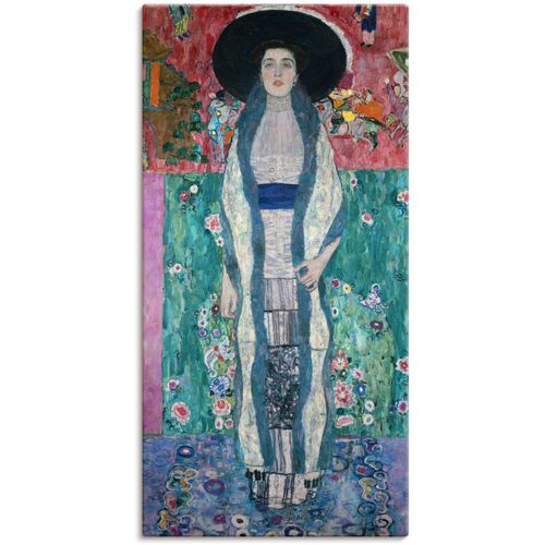 4058661181039 - Wandbild ARTLAND Bildnis Adele Bloch-Bauer II 1912 Bilder Gr B H 75 cm x 150 cm Leinwandbild Frau 1 St pink Bild Metallbild Metallbilder Bilder als Alubild Leinwandbild Wandaufkleber oder Poster in versch Größen