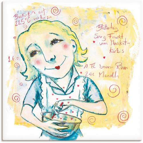 4055327248693 - Wandbild ARTLAND Rezept Bilder Gr B H 40 cm x 40 cm Leinwandbild Humor 1 St gelb Bild Metallbild Metallbilder Bilder als Alubild Leinwandbild Wandaufkleber oder Poster in versch Größen 4055327248693 - Wandbild ARTLAND Rezept Bilder Gr B H 40 cm x 40 cm Leinwandbild Humor 1 St gelb Bild Metallbild Metallbilder Bilder als Alubild Leinwandbild Wandaufkleber oder Poster in versch Größen