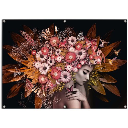 8714597620474 - Poster REINDERS Blumenreichtum braun (farbe bild(er) braun) B140cm H100cm T01cm Leinwand Bilder leichtes und wasserfestes Gartenposter für den Außeneinsatz 8714597620474 - Poster REINDERS Blumenreichtum braun (farbe bild(er) braun) B140cm H100cm T01cm Leinwand Bilder leichtes und wasserfestes Gartenposter für den Außeneinsatz
