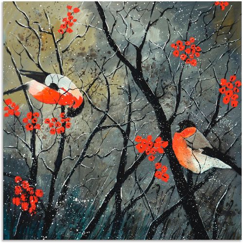 4058661300577 - Wandbild ARTLAND rote Vögel im Winter Bilder Gr B H 40 cm x 40 cm Alu-Dibond-Druck Vögel quadratisch 1 St rot Bild Leinwandbild Kunstdrucke Bilder als Alubild Leinwandbild Wandaufkleber oder Poster in versch Größen 4058661300577 - Wandbild ARTLAND rote Vögel im Winter Bilder Gr B H 40 cm x 40 cm Alu-Dibond-Druck Vögel quadratisch 1 St rot Bild Leinwandbild Kunstdrucke Bilder als Alubild Leinwandbild Wandaufkleber oder Poster in versch Größen