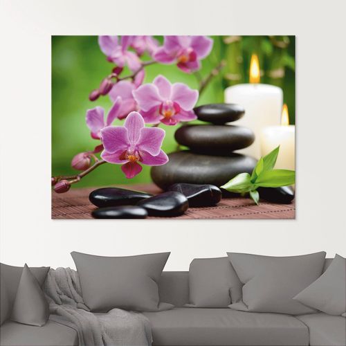 4058661606990 - Glasbild ARTLAND Zen Basaltsteine und Bambus auf Holz Bilder Gr B H 30 cm x 30 cm Zen 1 St pink Glasbilder Bilder in verschiedenen Größen 4058661606990 - Glasbild ARTLAND Zen Basaltsteine und Bambus auf Holz Bilder Gr B H 30 cm x 30 cm Zen 1 St pink Glasbilder Bilder in verschiedenen Größen