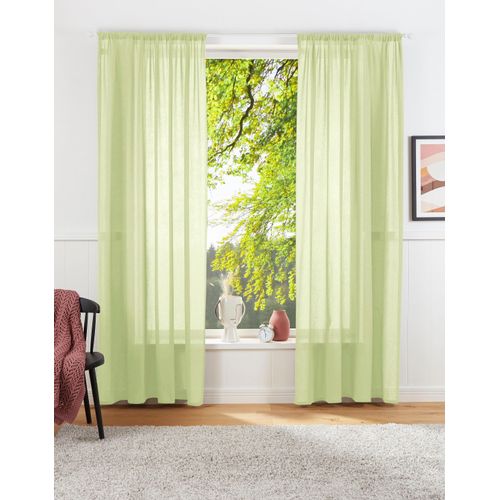 4004567334918 - Vorhang Lanea Gr 1 grün B135cm H145cm Baumwolle Polyester LEGER HOME BY LENA GERCKE Gardinen Leinenoptik 1 Schal verschiedene Größen 4004567334918 - Vorhang Lanea Gr 1 grün B135cm H145cm Baumwolle Polyester LEGER HOME BY LENA GERCKE Gardinen Leinenoptik 1 Schal verschiedene Größen