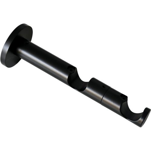 4003018365792 - Träger Doppel-Kombiträger offen Gardinenstangenhalterungen Gr Länge 8 cm schwarz (schwarz matt) Gardinenstangenhalter Serie Einzelprogramm Chicago Ø 20 mm 4003018365792 - Träger Doppel-Kombiträger offen Gardinenstangenhalterungen Gr Länge 8 cm schwarz (schwarz matt) Gardinenstangenhalter Serie Einzelprogramm Chicago Ø 20 mm
