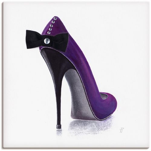 4055327294881 - Wandbild ARTLAND Damenschuh - Violettes Modell Bilder Gr B H 40 cm x 40 cm Leinwandbild Modebilder quadratisch 1 St lila Kunstdrucke als Alubild Leinwandbild Wandaufkleber oder Poster in versch Größen 4055327294881 - Wandbild ARTLAND Damenschuh - Violettes Modell Bilder Gr B H 40 cm x 40 cm Leinwandbild Modebilder quadratisch 1 St lila Kunstdrucke als Alubild Leinwandbild Wandaufkleber oder Poster in versch Größen
