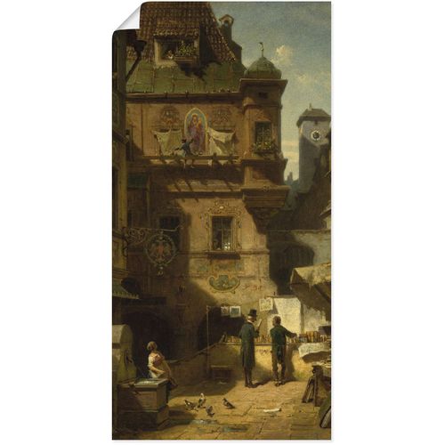 4055327684651 - Wandbild ARTLAND Kunst und Wissenschaft Um 1880 Bilder Gr B H 30 cm x 60 cm Poster Gruppen & Familien 1 St braun Bild Poster Bilder als Leinwandbild Wandaufkleber oder in versch Größen