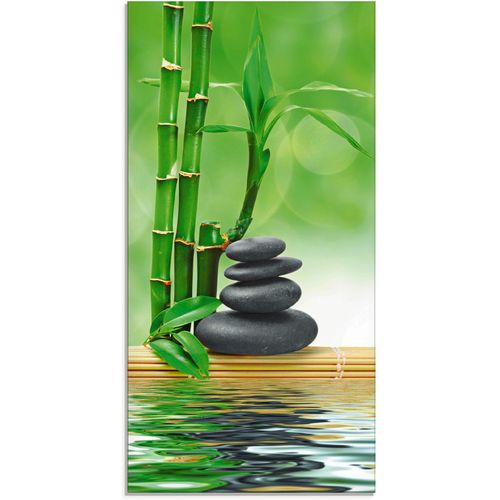 4055327042918 - Glasbild ARTLAND Spa Konzept Zen Basaltsteine Bilder Gr B H 50 cm x 100 cm Glasbild Zen 1 St grün Glasbilder in verschiedenen Größen 4055327042918 - Glasbild ARTLAND Spa Konzept Zen Basaltsteine Bilder Gr B H 50 cm x 100 cm Glasbild Zen 1 St grün Glasbilder in verschiedenen Größen