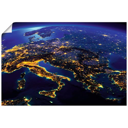 4062144060018 - Wandbild ARTLAND Südliches Europa vom Weltraum Bilder Gr B H 60 cm x 40 cm Poster Weltall & Kosmos Querformat 1 St gelb Bild Poster Bilder als Alubild Leinwandbild Wandaufkleber oder in versch Größen 4062144060018 - Wandbild ARTLAND Südliches Europa vom Weltraum Bilder Gr B H 60 cm x 40 cm Poster Weltall & Kosmos Querformat 1 St gelb Bild Poster Bilder als Alubild Leinwandbild Wandaufkleber oder in versch Größen