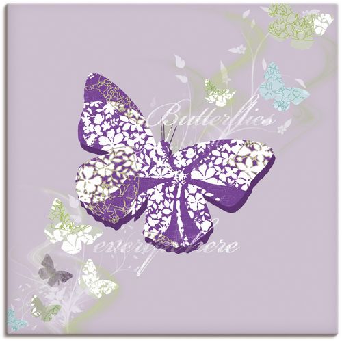 4055327145183 - Wandbild ARTLAND Schmetterlinge in violett Bilder Gr B H 30 cm x 30 cm Leinwandbild Insekten 1 St lila Bild Poster Bilder als Alubild Leinwandbild Wandaufkleber oder in versch Größen 4055327145183 - Wandbild ARTLAND Schmetterlinge in violett Bilder Gr B H 30 cm x 30 cm Leinwandbild Insekten 1 St lila Bild Poster Bilder als Alubild Leinwandbild Wandaufkleber oder in versch Größen