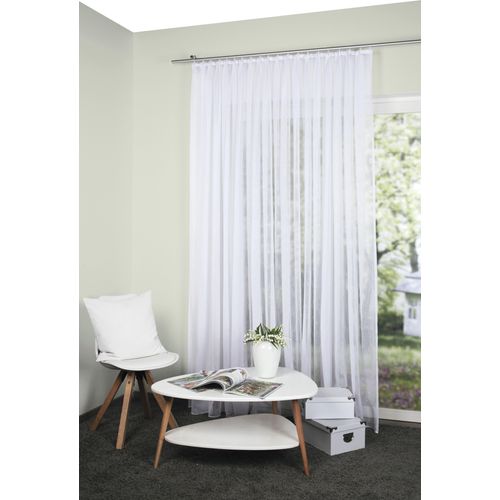 4056751398817 - Home Basics Gardine »FLAMIO« (1 St) Fertigstore Flammgarn 4056751398817 - Home Basics Gardine »FLAMIO« (1 St) Fertigstore Flammgarn