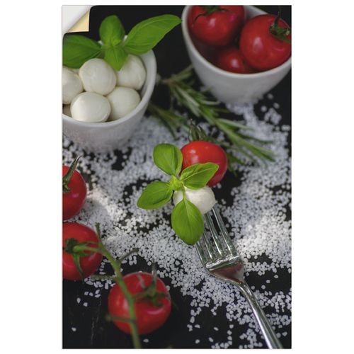 4062144110393 - Wandbild ARTLAND Mediterranes aus der Küche Bilder Gr B H 20 cm x 30 cm Wandaufkleber - Vinyl Lebensmittel Hochformat 1 St beige (naturfarben) Kunstdrucke Alu- Outdoorbild für Außenbereich Leinwandbild Poster Wandaufkleber