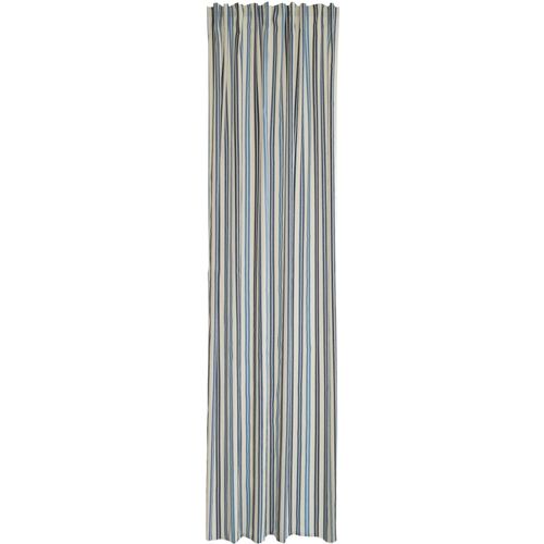 4043343576609 - Vorhang Adwin Gardinen Gr 245 cm verdeckte Schlaufen 140 cm blau Landhaus Gardinen Vorhang Küche Landhaus blickdicht