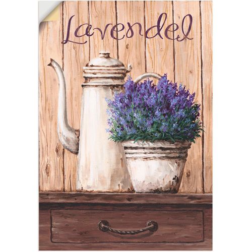 4057738271871 - Wandbild ARTLAND Lavendel Bilder Gr B H 50 cm x 70 cm Wandaufkleber - Vinyl Vasen & Töpfe 1 St beige (naturfarben) Bild Poster Bilder als Alubild Leinwandbild Wandaufkleber oder in versch Größen 4057738271871 - Wandbild ARTLAND Lavendel Bilder Gr B H 50 cm x 70 cm Wandaufkleber - Vinyl Vasen & Töpfe 1 St beige (naturfarben) Bild Poster Bilder als Alubild Leinwandbild Wandaufkleber oder in versch Größen