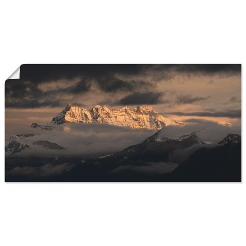 4055327992107 - Wandbild ARTLAND Dents du Midi Schweizer Berge Bilder Gr B H 100 cm x 50 cm Poster Berge Querformat 1 St grau Bild Poster Bilder als Leinwandbild Wandaufkleber oder in versch Größen 4055327992107 - Wandbild ARTLAND Dents du Midi Schweizer Berge Bilder Gr B H 100 cm x 50 cm Poster Berge Querformat 1 St grau Bild Poster Bilder als Leinwandbild Wandaufkleber oder in versch Größen