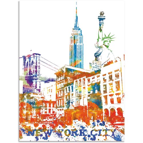 4062144716687 - Wandbild ARTLAND New York City Grafik Bilder Gr B H 30 cm x 40 cm Alu-Dibond-Druck New York Hochformat 1 St bunt Kunstdrucke als Alubild Leinwandbild Wandaufkleber oder Poster in versch Größen 4062144716687 - Wandbild ARTLAND New York City Grafik Bilder Gr B H 30 cm x 40 cm Alu-Dibond-Druck New York Hochformat 1 St bunt Kunstdrucke als Alubild Leinwandbild Wandaufkleber oder Poster in versch Größen