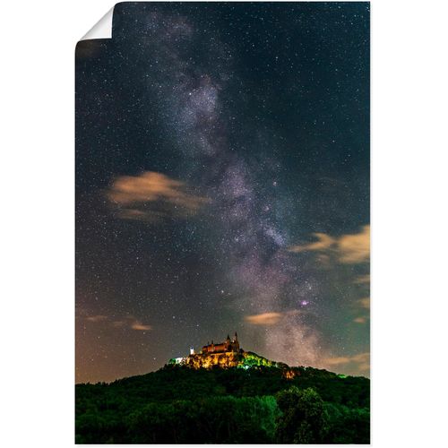 4062144682807 - Wandbild ARTLAND Milchstraße über der Burg Hohenzollern Bilder Gr B H 40 cm x 60 cm Poster Bilder vom Sternenhimmel Hochformat 1 St blau Kunstdrucke als Alubild Leinwandbild Wandaufkleber oder Poster in versch Größen 4062144682807 - Wandbild ARTLAND Milchstraße über der Burg Hohenzollern Bilder Gr B H 40 cm x 60 cm Poster Bilder vom Sternenhimmel Hochformat 1 St blau Kunstdrucke als Alubild Leinwandbild Wandaufkleber oder Poster in versch Größen