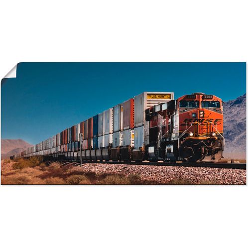 4057738467427 - Wandbild ARTLAND Güterzug BNSF Kalifornien Bilder Gr B H 100 cm x 50 cm Poster Züge 1 St blau Bild Kunstdruck Metallbild Metallbilder Bilder als Alubild Leinwandbild Wandaufkleber oder Poster in versch Größen 4057738467427 - Wandbild ARTLAND Güterzug BNSF Kalifornien Bilder Gr B H 100 cm x 50 cm Poster Züge 1 St blau Bild Kunstdruck Metallbild Metallbilder Bilder als Alubild Leinwandbild Wandaufkleber oder Poster in versch Größen