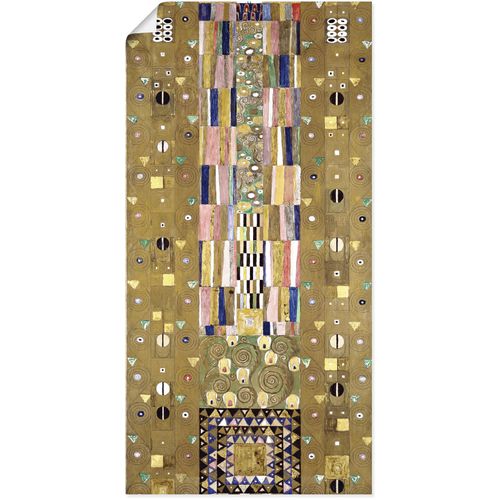 4058661237965 - Wandbild ARTLAND Werkvorlage zum Stocletfries Schmalwand Bilder Gr B H 50 cm x 100 cm Poster Muster 1 St goldfarben Bild Poster Bilder als Alubild Leinwandbild Wandaufkleber oder in versch Größen 4058661237965 - Wandbild ARTLAND Werkvorlage zum Stocletfries Schmalwand Bilder Gr B H 50 cm x 100 cm Poster Muster 1 St goldfarben Bild Poster Bilder als Alubild Leinwandbild Wandaufkleber oder in versch Größen