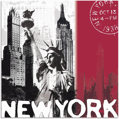 4057738395959 - Wandbild ARTLAND New York Bilder Gr B H 50 cm x 50 cm Alu-Dibond-Druck Gebäude 1 St rot Bild Leinwandbild Kunstdrucke Bilder als Alubild Leinwandbild Wandaufkleber oder Poster in versch Größen 4057738395959 - Wandbild ARTLAND New York Bilder Gr B H 50 cm x 50 cm Alu-Dibond-Druck Gebäude 1 St rot Bild Leinwandbild Kunstdrucke Bilder als Alubild Leinwandbild Wandaufkleber oder Poster in versch Größen