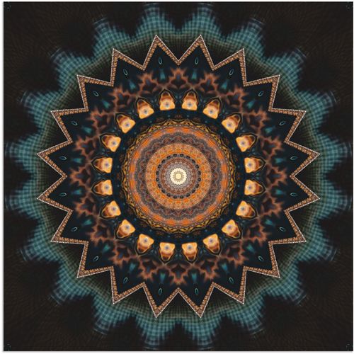 4058661079909 - Wandbild ARTLAND Mandala kosmisches Bewusstsein Bilder Gr B H 50 cm x 50 cm Alu-Dibond-Druck Muster quadratisch 1 St beige (naturfarben) Bild Poster Bilder als Alubild Leinwandbild Wandaufkleber oder in versch Größen 4058661079909 - Wandbild ARTLAND Mandala kosmisches Bewusstsein Bilder Gr B H 50 cm x 50 cm Alu-Dibond-Druck Muster quadratisch 1 St beige (naturfarben) Bild Poster Bilder als Alubild Leinwandbild Wandaufkleber oder in versch Größen