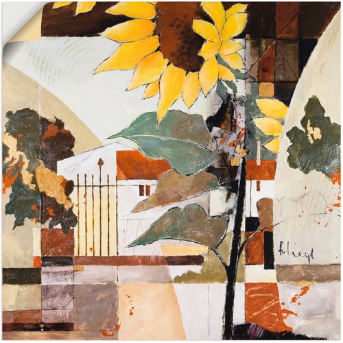 4062144324806 - Wandbild ARTLAND Sonnenblumen Bilder Gr B H 50 cm x 50 cm Wandaufkleber - Vinyl Blumen 1 St gelb Bild Kunstdruck Kunstdrucke Bilder als Leinwandbild Wandaufkleber oder Poster in versch Größen 4062144324806 - Wandbild ARTLAND Sonnenblumen Bilder Gr B H 50 cm x 50 cm Wandaufkleber - Vinyl Blumen 1 St gelb Bild Kunstdruck Kunstdrucke Bilder als Leinwandbild Wandaufkleber oder Poster in versch Größen