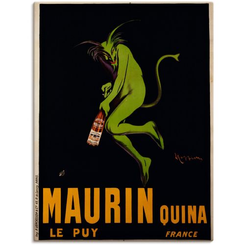 4055327658959 - Wandbild ARTLAND Maurin Quina Um 1922 Bilder Gr B H 90 cm x 120 cm Leinwandbild Schilder 1 St schwarz Bild Leinwandbild Kunstdrucke Bilder als Leinwandbild Wandaufkleber oder Poster in versch Größen
