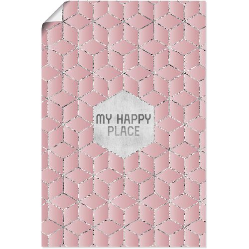 4059745814850 - Wandbild ARTLAND Mein glücklicher Ort Bilder Gr B H 20 cm x 30 cm Poster Sprüche & Texte 1 St pink Bild Kunstdruck Leinwandbild Kunstdrucke Bilder als Alubild Leinwandbild Wandaufkleber oder Poster in versch Größen 4059745814850 - Wandbild ARTLAND Mein glücklicher Ort Bilder Gr B H 20 cm x 30 cm Poster Sprüche & Texte 1 St pink Bild Kunstdruck Leinwandbild Kunstdrucke Bilder als Alubild Leinwandbild Wandaufkleber oder Poster in versch Größen