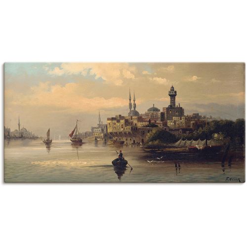 4055327106894 - Wandbild ARTLAND Kauffahrtsschiffe auf Bosporus Istanbul Bilder Gr B H 150 cm x 75 cm Leinwandbild Gewässer 1 St blau Bild Poster Bilder als Leinwandbild Wandaufkleber oder in versch Größen 4055327106894 - Wandbild ARTLAND Kauffahrtsschiffe auf Bosporus Istanbul Bilder Gr B H 150 cm x 75 cm Leinwandbild Gewässer 1 St blau Bild Poster Bilder als Leinwandbild Wandaufkleber oder in versch Größen