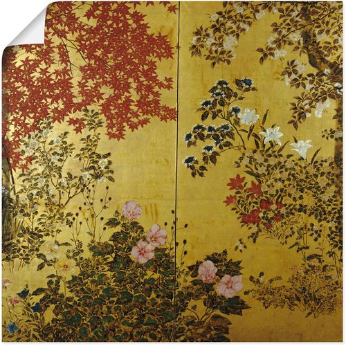 4055327541541 - Wandbild ARTLAND Japanischer Wandschirm 18 Jahrhundert Bilder Gr B H 50 cm x 50 cm Poster Pflanzen 1 St bunt Bild Poster Bilder als Leinwandbild Wandaufkleber oder in versch Größen 4055327541541 - Wandbild ARTLAND Japanischer Wandschirm 18 Jahrhundert Bilder Gr B H 50 cm x 50 cm Poster Pflanzen 1 St bunt Bild Poster Bilder als Leinwandbild Wandaufkleber oder in versch Größen