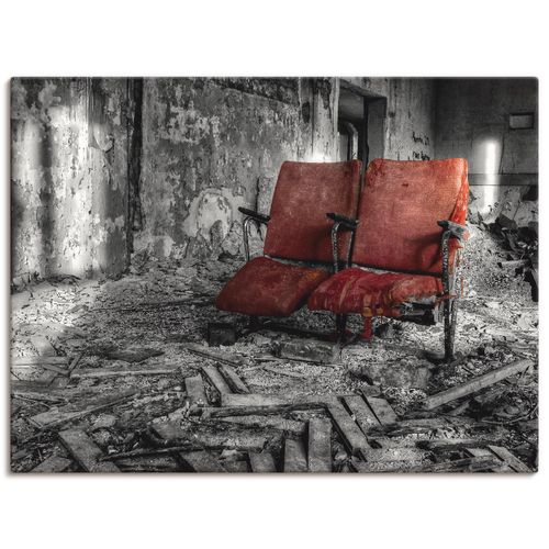 4059745128223 - Wandbild ARTLAND Lost Place - Zusammen Bilder Gr B H 40 cm x 30 cm Leinwandbild Architektonische Elemente Querformat 1 St schwarz Bild Poster Bilder als Alubild Leinwandbild Wandaufkleber oder in versch Größen