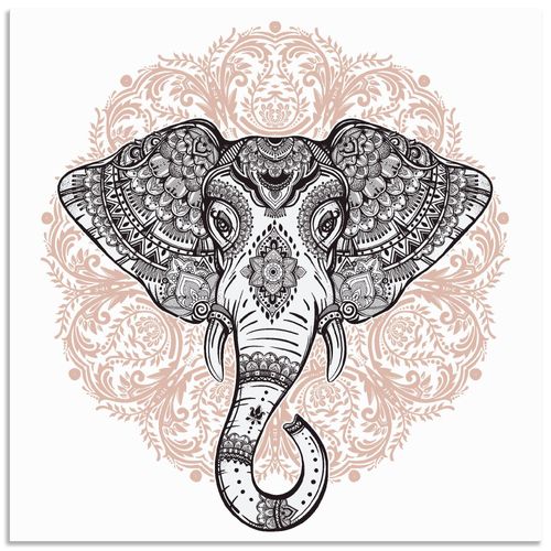 4059745311250 - Wandbild ARTLAND Vintage Mandala Elefant Bilder Gr B H 40 cm x 40 cm Leinwandbild Wildtiere quadratisch 1 St weiß Bild Metallbild Metallbilder Bilder als Alubild Leinwandbild Wandaufkleber oder Poster in versch Größen 4059745311250 - Wandbild ARTLAND Vintage Mandala Elefant Bilder Gr B H 40 cm x 40 cm Leinwandbild Wildtiere quadratisch 1 St weiß Bild Metallbild Metallbilder Bilder als Alubild Leinwandbild Wandaufkleber oder Poster in versch Größen