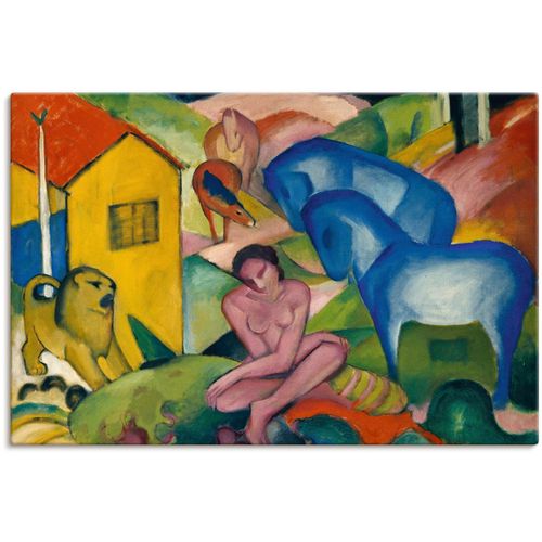 4058661198174 - Wandbild ARTLAND Der Traum 1912 Bilder Gr B H 60 cm x 40 cm Leinwandbild klassische Fantasie 1 St bunt Bild Poster Bilder als Alubild Leinwandbild Wandaufkleber oder in versch Größen
