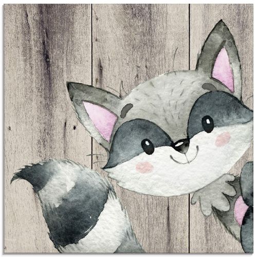 4059745061872 - Glasbild ARTLAND Waldland Freunde - Waschbär Bilder Gr B H 40 cm x 40 cm Glasbild Tiere quadratisch 1 St braun Bild Glasbild Glasbilder Bilder in verschiedenen Größen 4059745061872 - Glasbild ARTLAND Waldland Freunde - Waschbär Bilder Gr B H 40 cm x 40 cm Glasbild Tiere quadratisch 1 St braun Bild Glasbild Glasbilder Bilder in verschiedenen Größen