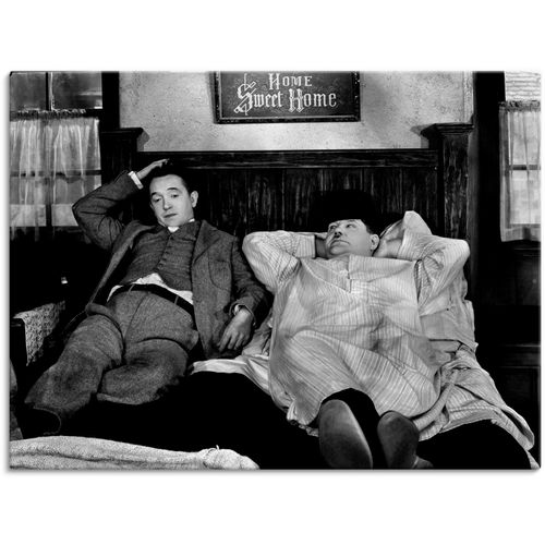 4059745247467 - Wandbild ARTLAND Dick und Doof I Bilder Gr B H 40 cm x 30 cm Leinwandbild Stars Querformat 1 St schwarz Bild Poster Bilder als Alubild Leinwandbild Wandaufkleber oder in versch Größen 4059745247467 - Wandbild ARTLAND Dick und Doof I Bilder Gr B H 40 cm x 30 cm Leinwandbild Stars Querformat 1 St schwarz Bild Poster Bilder als Alubild Leinwandbild Wandaufkleber oder in versch Größen