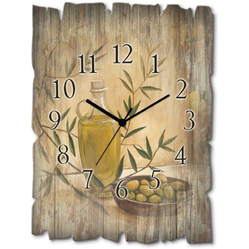4062144354971 - Wanduhr ARTLAND Oliven und Zitronen Wanduhren Gr B H T 30 cm x 40 cm x 06 cm Quarzuhr beige (natur) Wanduhren wahlweise mit Quarz- oder Funhuhrwerk lautlos ohne Tickgeräusche 4062144354971 - Wanduhr ARTLAND Oliven und Zitronen Wanduhren Gr B H T 30 cm x 40 cm x 06 cm Quarzuhr beige (natur) Wanduhren wahlweise mit Quarz- oder Funhuhrwerk lautlos ohne Tickgeräusche