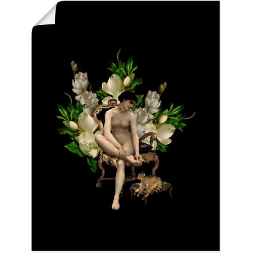 4062144649657 - Wandbild ARTLAND Venus mit Katze und Magnolien Bilder Gr B H 45 cm x 60 cm Poster Gottes Bilder Hochformat 1 St schwarz Kunstdrucke als Alubild Leinwandbild Wandaufkleber oder Poster in versch Größen 4062144649657 - Wandbild ARTLAND Venus mit Katze und Magnolien Bilder Gr B H 45 cm x 60 cm Poster Gottes Bilder Hochformat 1 St schwarz Kunstdrucke als Alubild Leinwandbild Wandaufkleber oder Poster in versch Größen