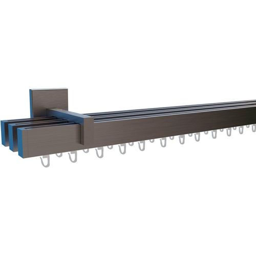4068585002235 - Gardinenstange INDEKO Bern Gardinenstangen Gr L 410 cm 1 St 3 läufig silberfarben (satin silberfarben) Gardinenstangen nach Maß Innenlauf Komplett-Set inkl Gleitern und Montagematerial 4068585002235 - Gardinenstange INDEKO Bern Gardinenstangen Gr L 410 cm 1 St 3 läufig silberfarben (satin silberfarben) Gardinenstangen nach Maß Innenlauf Komplett-Set inkl Gleitern und Montagematerial