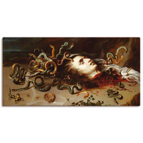 4055327948982 - Wandbild ARTLAND Das Haupt der Medusa Bilder Gr B H 60 cm x 30 cm Leinwandbild klassische Fantasie Querformat 1 St grau Bild Poster Bilder als Leinwandbild Wandaufkleber oder in versch Größen 4055327948982 - Wandbild ARTLAND Das Haupt der Medusa Bilder Gr B H 60 cm x 30 cm Leinwandbild klassische Fantasie Querformat 1 St grau Bild Poster Bilder als Leinwandbild Wandaufkleber oder in versch Größen