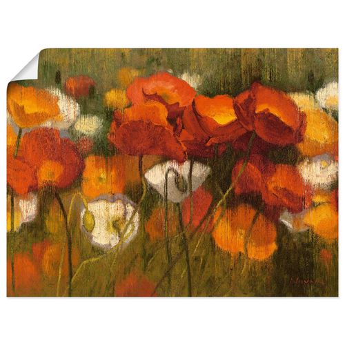 4055327747844 - Wandbild ARTLAND Das starke Rot II Bilder Gr B H 80 cm x 60 cm Poster Blumenwiese Querformat 1 St orange Bild Poster Bilder als Leinwandbild Wandaufkleber oder in versch Größen 4055327747844 - Wandbild ARTLAND Das starke Rot II Bilder Gr B H 80 cm x 60 cm Poster Blumenwiese Querformat 1 St orange Bild Poster Bilder als Leinwandbild Wandaufkleber oder in versch Größen