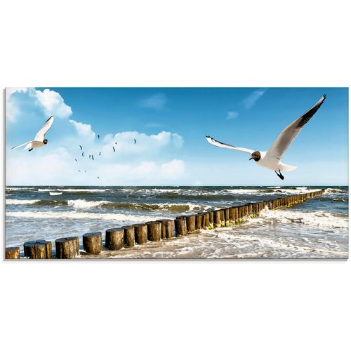 4058661623836 - Glasbild ARTLAND Ostsee Bilder Gr B H 100 cm x 50 cm Glasbild Gewässer 1 St blau Glasbilder in verschiedenen Größen 4058661623836 - Glasbild ARTLAND Ostsee Bilder Gr B H 100 cm x 50 cm Glasbild Gewässer 1 St blau Glasbilder in verschiedenen Größen