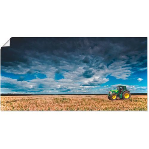 4055327807920 - Wandbild ARTLAND Traktor Landschaftsfotografie Bilder Gr B H 60 cm x 30 cm Poster Traktoren 1 St blau Bild Kunstdruck Leinwandbild Kunstdrucke Bilder als Leinwandbild Wandaufkleber oder Poster in versch Größen 4055327807920 - Wandbild ARTLAND Traktor Landschaftsfotografie Bilder Gr B H 60 cm x 30 cm Poster Traktoren 1 St blau Bild Kunstdruck Leinwandbild Kunstdrucke Bilder als Leinwandbild Wandaufkleber oder Poster in versch Größen