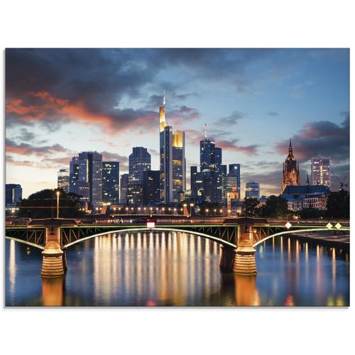 4058661732828 - Glasbild ARTLAND Frankfurt am Main Skyline II Bilder Gr B H 80 cm x 60 cm Glasbild Deutschland Querformat 1 St blau Bild Glasbild Glasbilder Bilder in verschiedenen Größen 4058661732828 - Glasbild ARTLAND Frankfurt am Main Skyline II Bilder Gr B H 80 cm x 60 cm Glasbild Deutschland Querformat 1 St blau Bild Glasbild Glasbilder Bilder in verschiedenen Größen