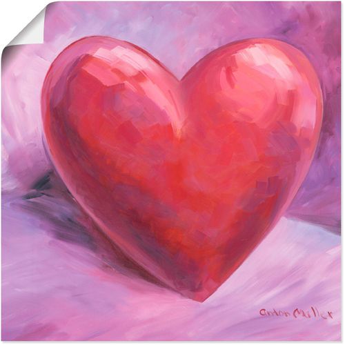 4055327272391 - Wandbild ARTLAND Lila Herz Bilder Gr B H 70 cm x 70 cm Poster Herzen 1 St lila Bild Poster Bilder als Alubild Leinwandbild Wandaufkleber oder in versch Größen 4055327272391 - Wandbild ARTLAND Lila Herz Bilder Gr B H 70 cm x 70 cm Poster Herzen 1 St lila Bild Poster Bilder als Alubild Leinwandbild Wandaufkleber oder in versch Größen