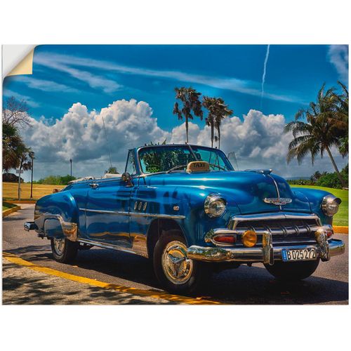4059745771405 - Wandbild ARTLAND Havanna Flair Bilder Gr B H 40 cm x 30 cm Wandaufkleber - Vinyl Auto 1 St blau Bild Poster Bilder als Alubild Leinwandbild Wandaufkleber oder in versch Größen 4059745771405 - Wandbild ARTLAND Havanna Flair Bilder Gr B H 40 cm x 30 cm Wandaufkleber - Vinyl Auto 1 St blau Bild Poster Bilder als Alubild Leinwandbild Wandaufkleber oder in versch Größen