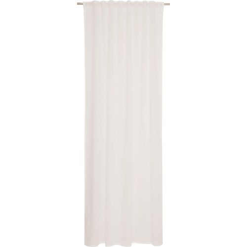 4005414251594 - Vorhang SCHÖNER WOHNEN-KOLLEKTION Soho Gardinen Gr 250 cm verdeckte Schlaufen 130 cm weiß Verdeckte Schlaufen Gardine HxB 250x130