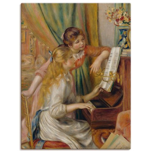 4055327912587 - Wandbild ARTLAND Zwei Mädchen am Klavier Bilder Gr B H 45 cm x 60 cm Leinwandbild Kind Hochformat 1 St bunt Bild Poster Bilder als Leinwandbild Wandaufkleber oder in versch Größen 4055327912587 - Wandbild ARTLAND Zwei Mädchen am Klavier Bilder Gr B H 45 cm x 60 cm Leinwandbild Kind Hochformat 1 St bunt Bild Poster Bilder als Leinwandbild Wandaufkleber oder in versch Größen