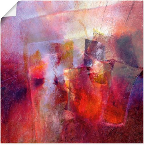 4062144831854 - Wandbild ARTLAND Sommer Abstrakt Bilder Gr B H 50 cm x 50 cm Poster Gegenstandslos quadratisch 1 St rot Kunstdrucke als Alubild Leinwandbild Wandaufkleber oder Poster in versch Größen 4062144831854 - Wandbild ARTLAND Sommer Abstrakt Bilder Gr B H 50 cm x 50 cm Poster Gegenstandslos quadratisch 1 St rot Kunstdrucke als Alubild Leinwandbild Wandaufkleber oder Poster in versch Größen
